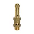 Safety valve, Brass, G 1 1/2, Trigger pressure 0.8 bar
