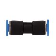 Straight push-in connector »Blue Series« mini, hose exterior Ø 3