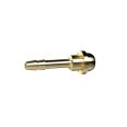 Hose sleeve, ball nipple, for hose I.D. 4, Brass
